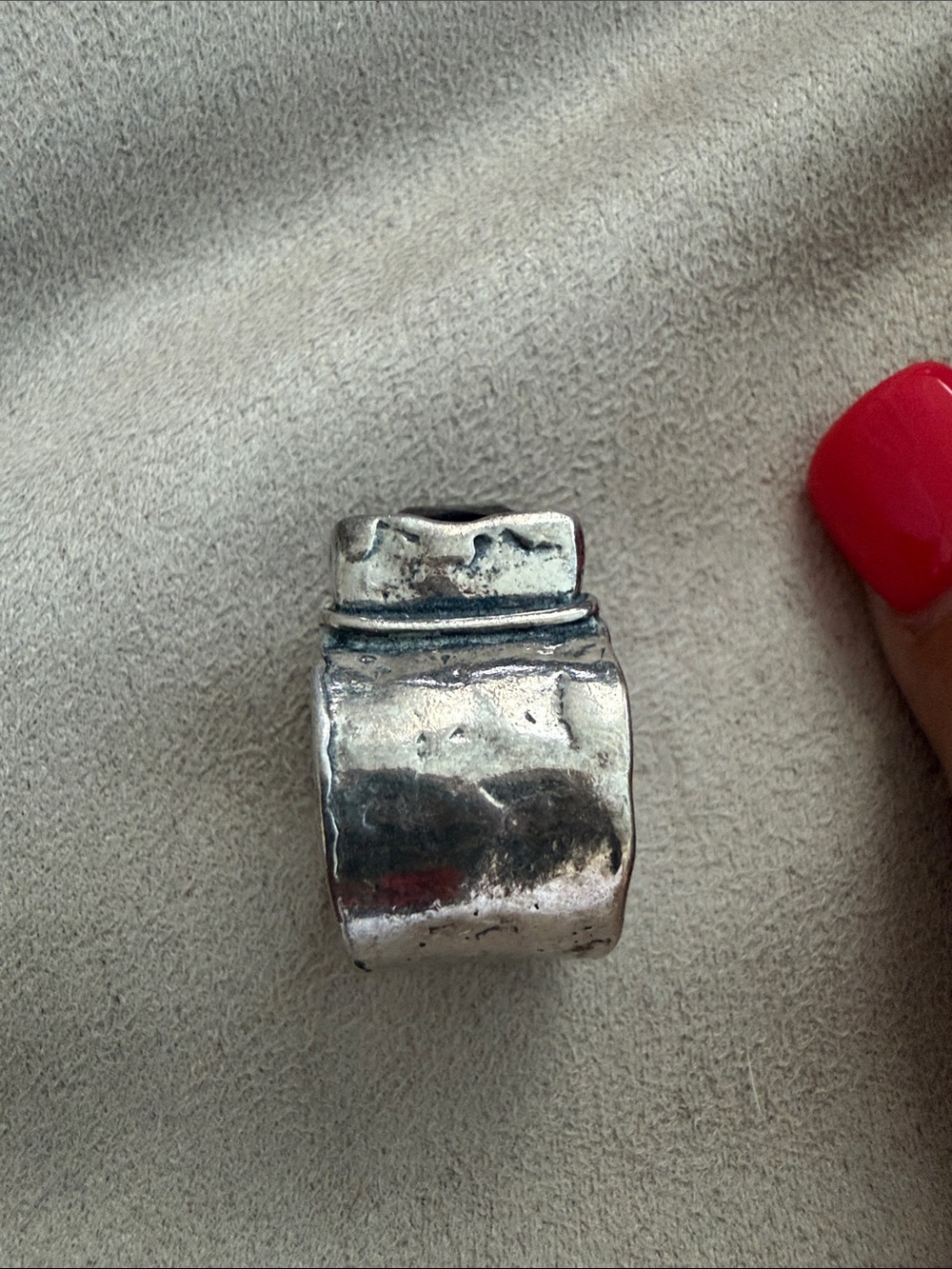 Silpada Sterling Silver Square Smoky Quartz Ring - Brown Gemstone - Picture 3 of 4